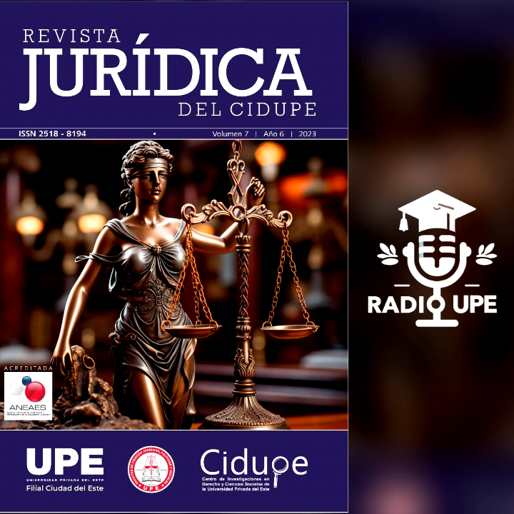 RADIO UPE: Presentación de la REVISTA JURÍDICA DEL CIDUPE - DERECHO UPE CDE