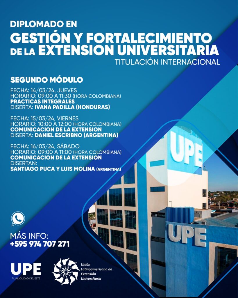 ¡Inscríbete ya en el nuevo diplomado de UPE CDE!
