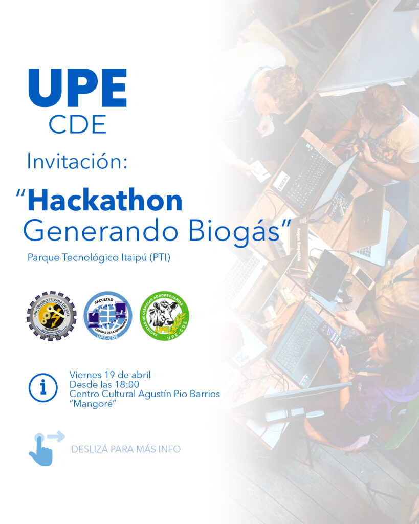 La UPE invita a participar del Hackathon 