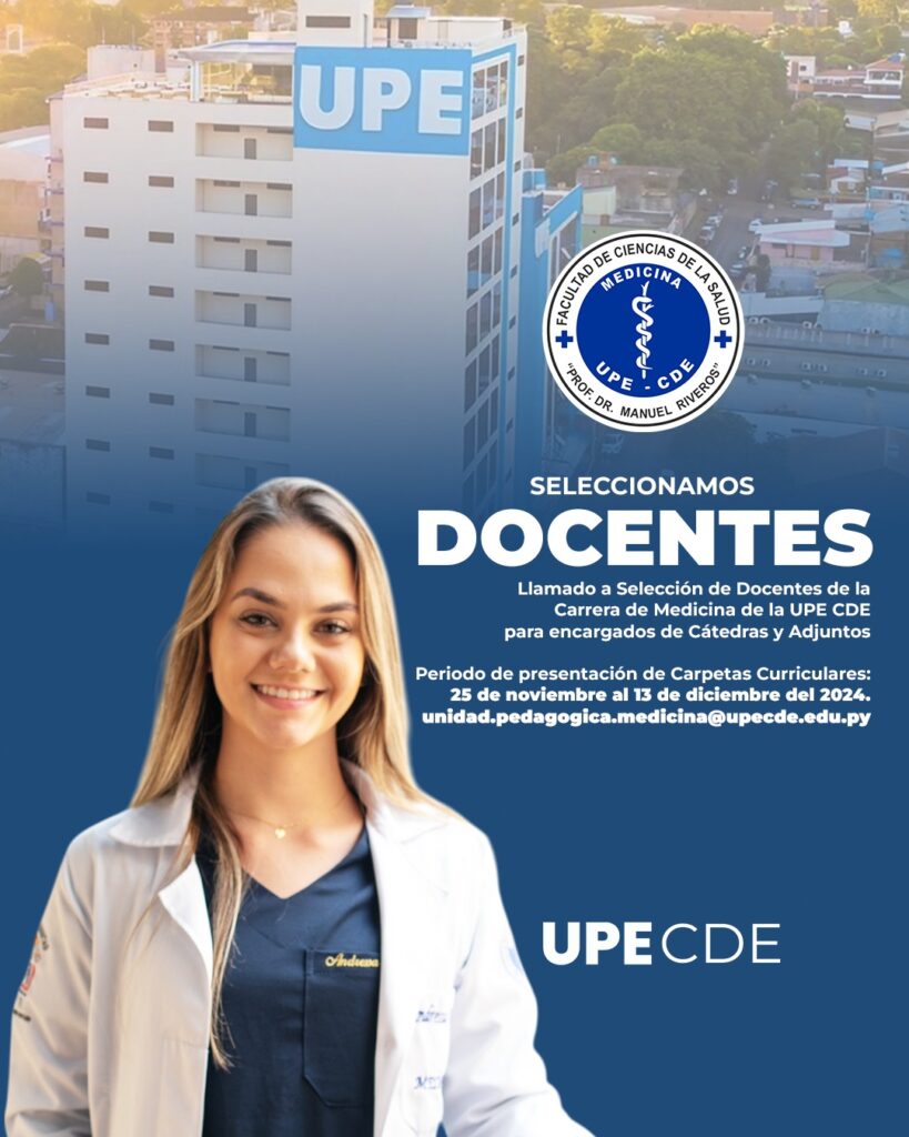 Llamado a Selección de Docentes de la Carrera de Medicina