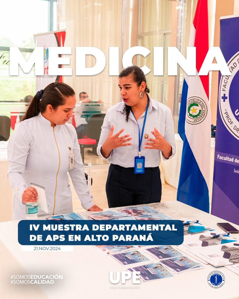 La UPE Participa en la IV Muestra Departamental de APS en Alto Paraná