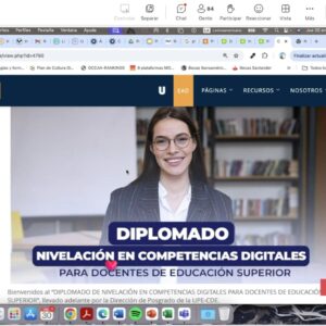 Concluye con éxito el Diplomado de Nivelación en Competencias Digitales para Docentes de Educación Superior