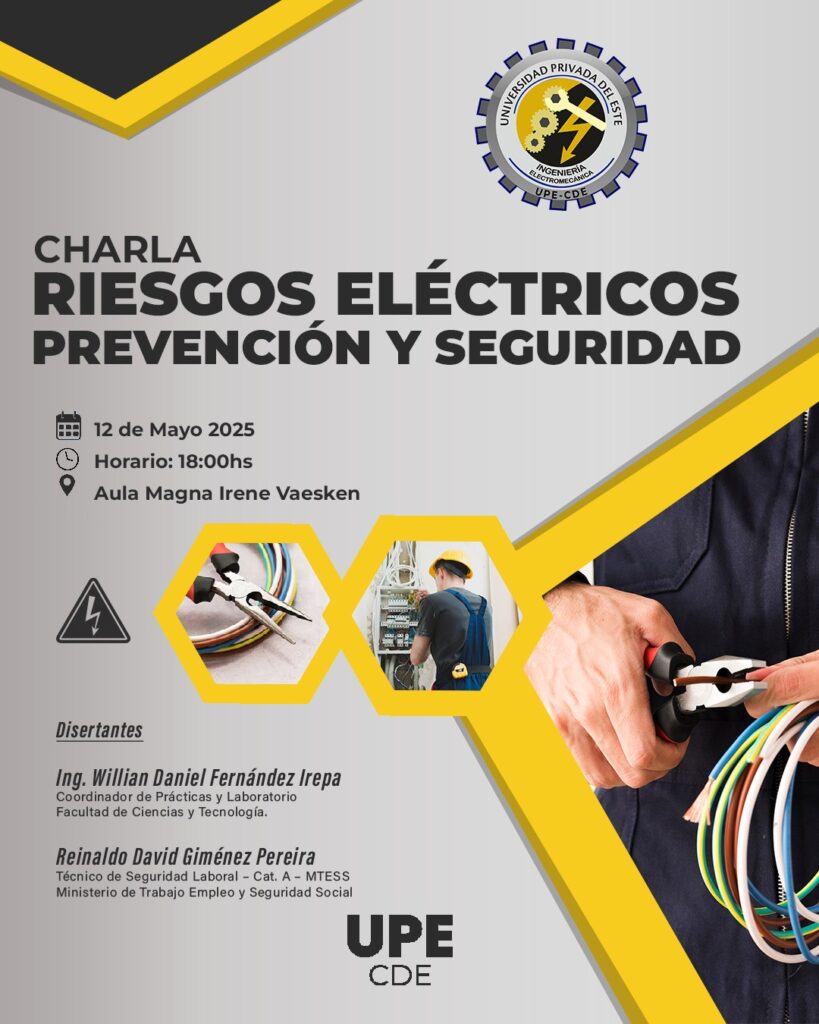 Charla sobre riesgos eléctricos: prevención y seguridad