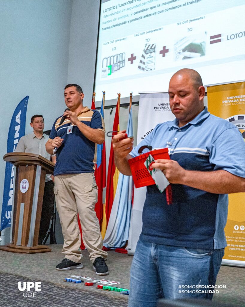 Charla “Riesgos Eléctricos: Prevención y Seguridad” | Facultad de Ciencias y Tecnología – UPE CDE