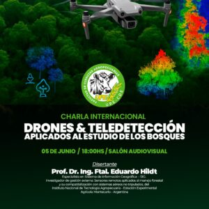 Charla Internacional en la UPE CDE: Ciencia de Precisión con Drones para el Estudio de los Bosques