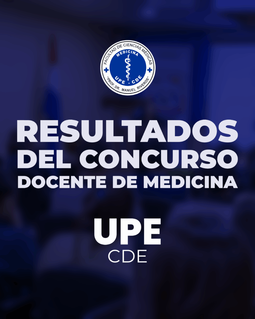 Resultados Oficiales – Concurso Docente de la Carrera de Medicina