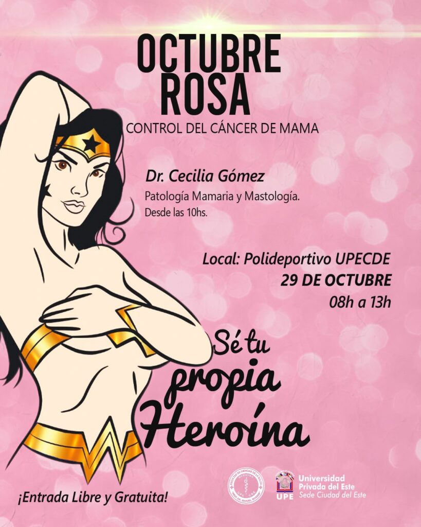🎗 Octubre Rosa: Jornada de concienciación y control del cáncer de mama