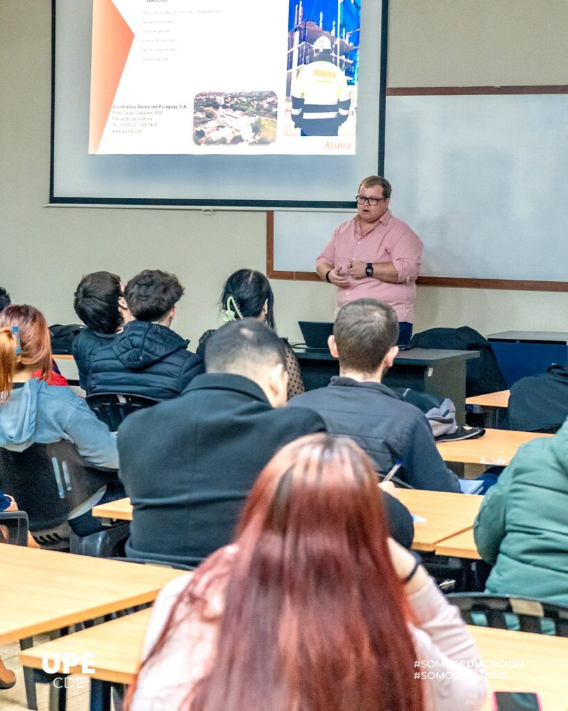 Charla Técnica sobre Encofrados Alsina: Innovación y Tecnología para la Construcción en la UPE CDE
