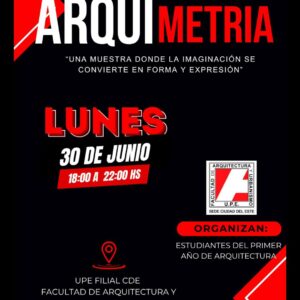 ARQUIMETRÍA: Taller de Creación Morfológica en la UPE CDE