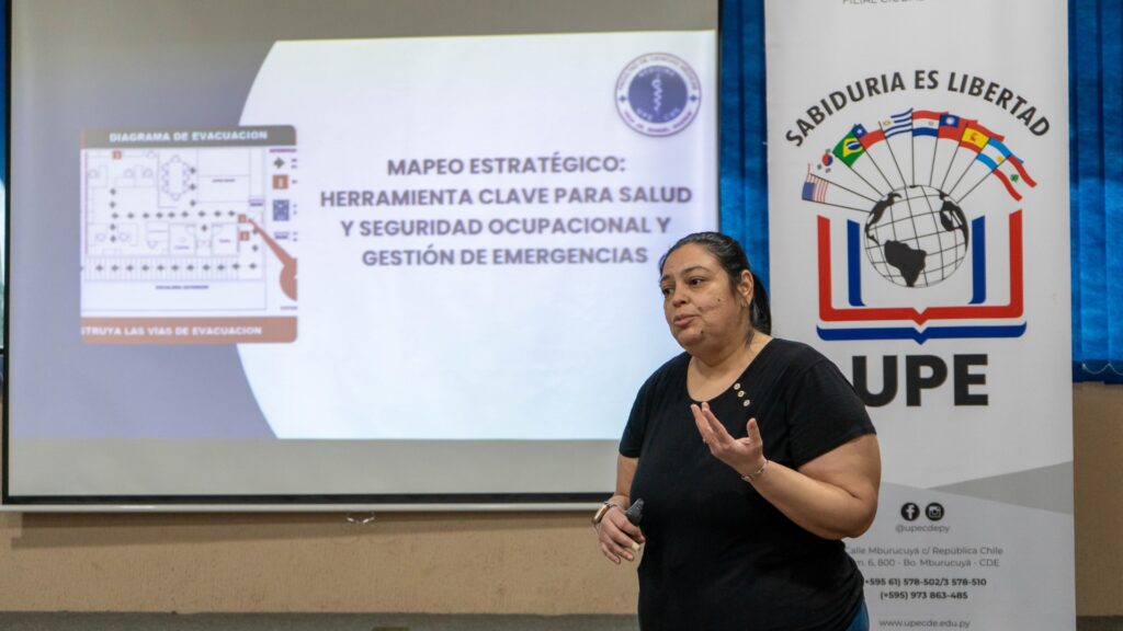 Capacitación sobre Señalética de Seguridad y Rutas de Evacuación – UPE CDE