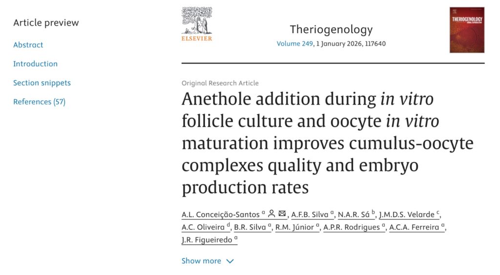 UPE CDE participa en estudio internacional sobre biotecnología reproductiva
