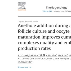 UPE CDE participa en estudio internacional sobre biotecnología reproductiva