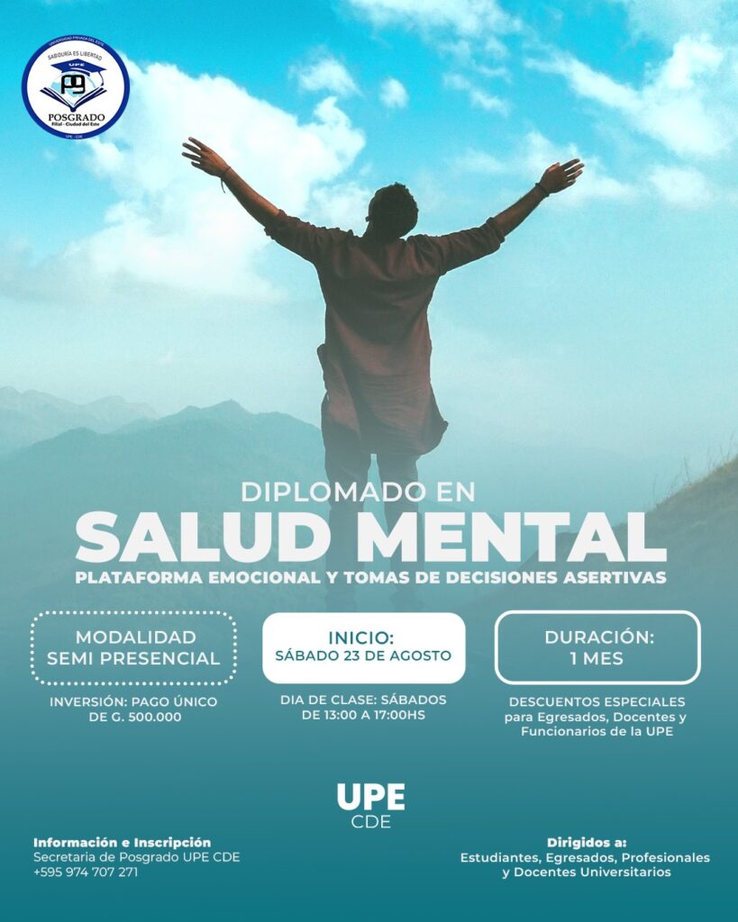 Diplomado en Salud Mental – Plataforma Emocional y Toma de Decisiones Asertivas