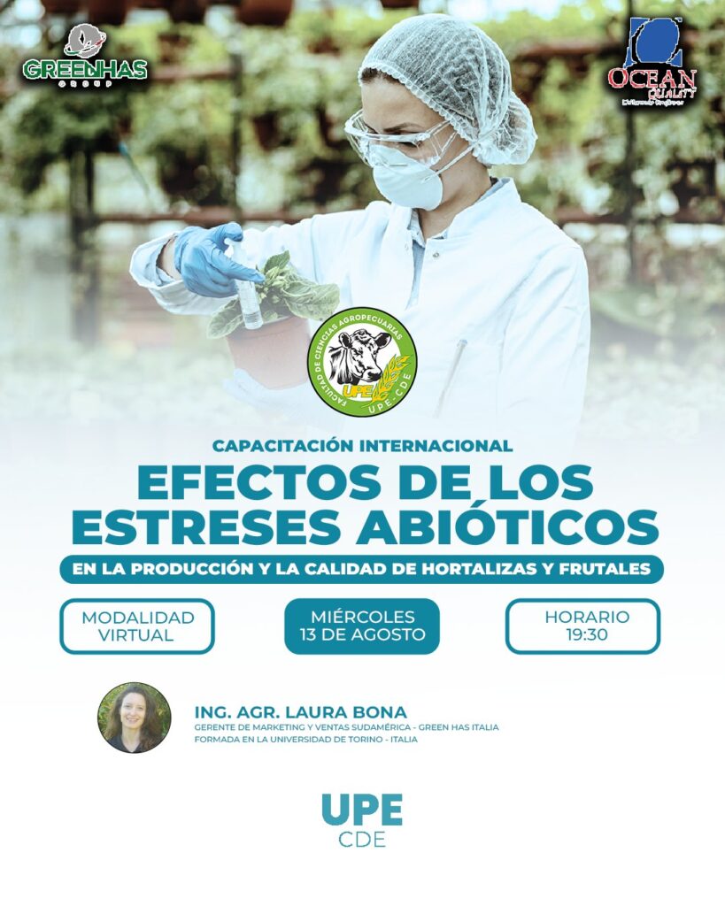 Capacitación Internacional sobre Estrés Abiótico en Cultivos Hortícolas y Frutales