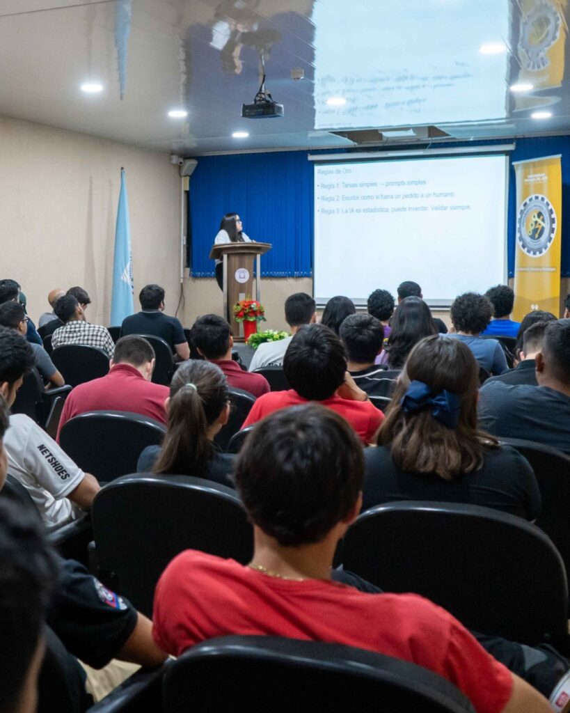 Charla sobre Inteligencia Artificial aplicada a la educación universitaria