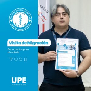 Visita de la Dirección Nacional de Migraciones en la #UPECDE